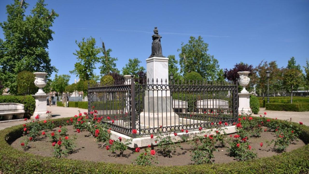 油絵アランフェスの宮廷 アランフェス王立庭園 | VisitMadrid